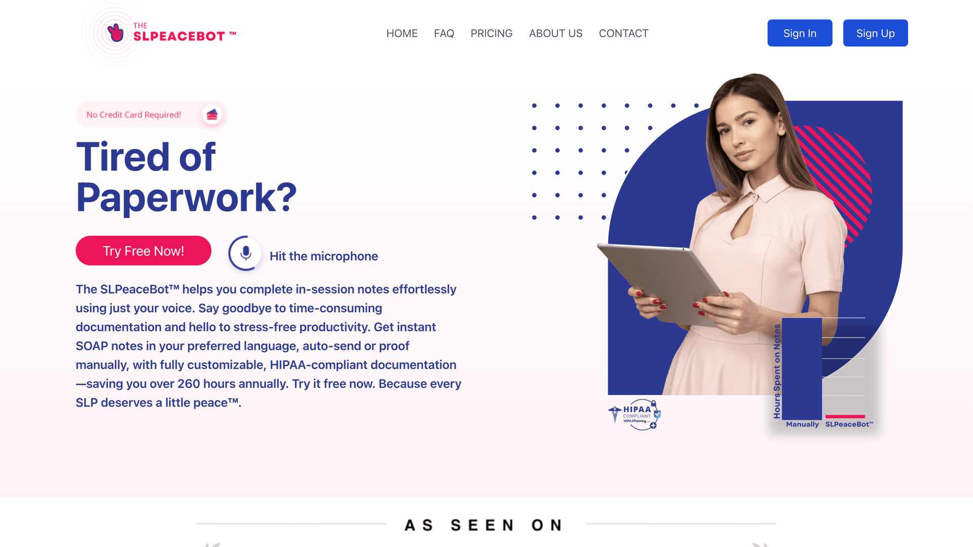 SLPeace product interface